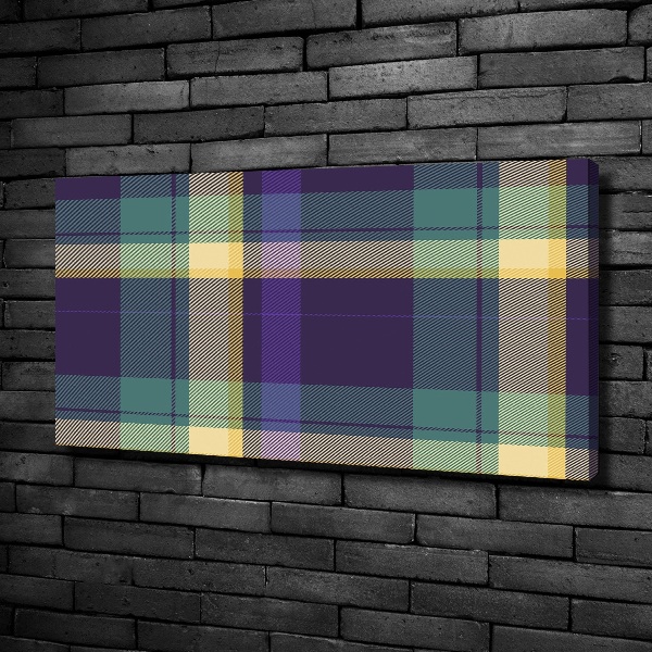 Foto quadro su tela Trama a scacchiera