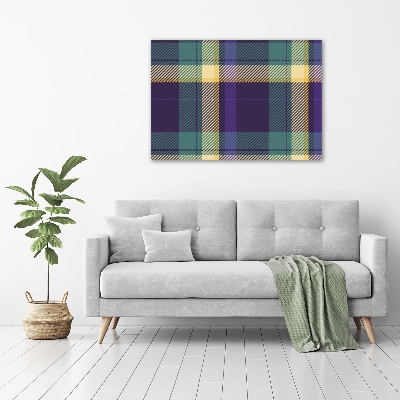 Foto quadro su tela Trama a scacchiera