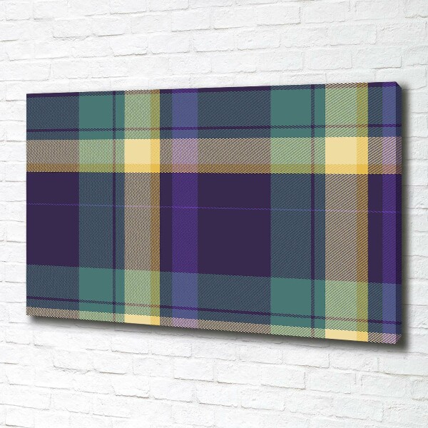 Foto quadro su tela Trama a scacchiera