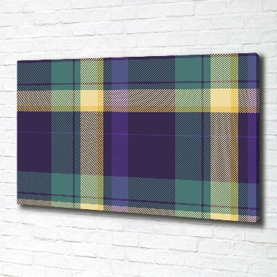 Foto quadro su tela Trama a scacchiera