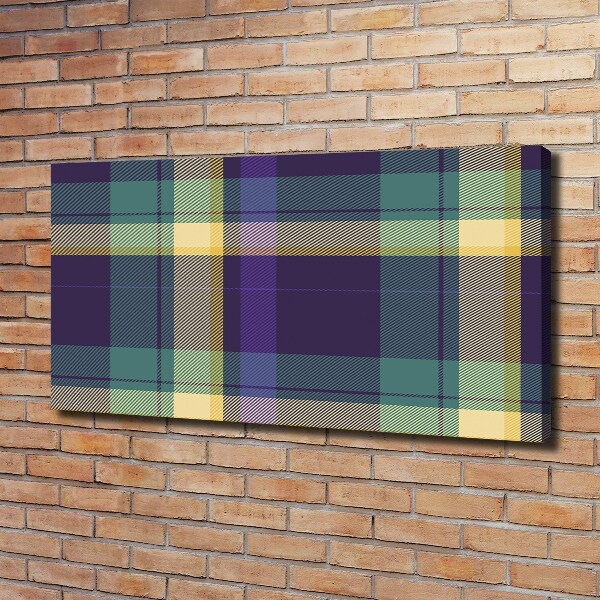 Foto quadro su tela Trama a scacchiera