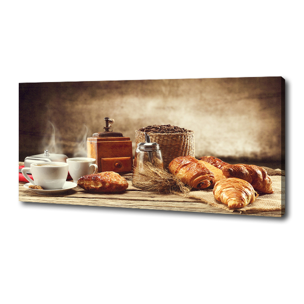 Foto quadro su tela Colazione