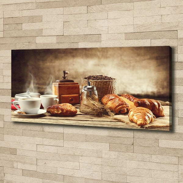 Foto quadro su tela Colazione