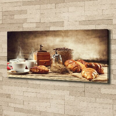 Foto quadro su tela Colazione