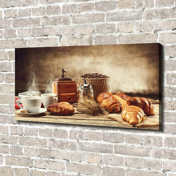 Foto quadro su tela Colazione