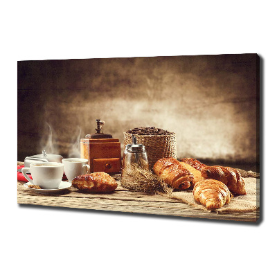 Foto quadro su tela Colazione