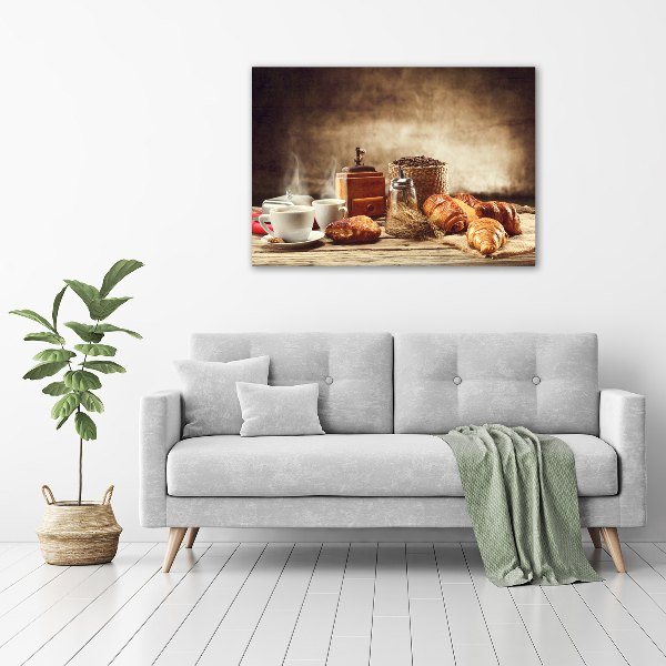 Foto quadro su tela Colazione
