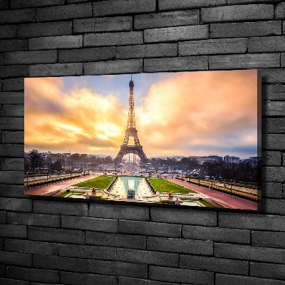 Quadro stampa su tela Torre Eiffel Parigi