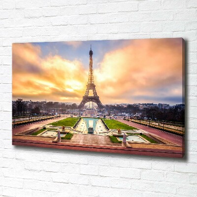 Quadro stampa su tela Torre Eiffel Parigi