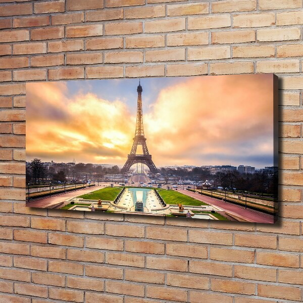 Quadro stampa su tela Torre Eiffel Parigi