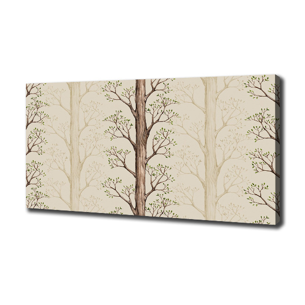 Foto quadro su tela Alberi