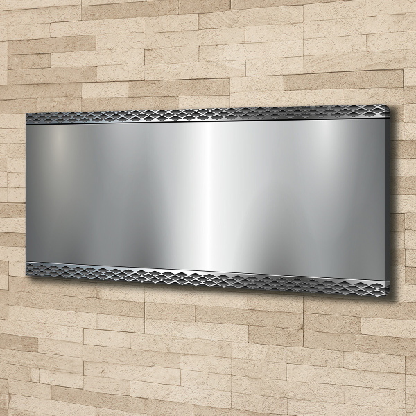 Quadro su tela Sfondo metallico