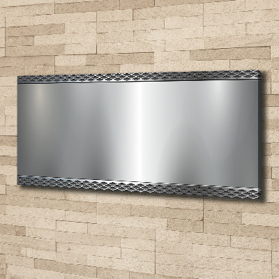 Quadro su tela Sfondo metallico