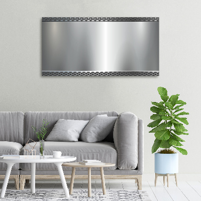 Quadro su tela Sfondo metallico