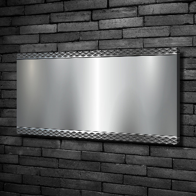 Quadro su tela Sfondo metallico