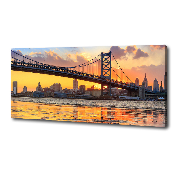 Foto quadro su tela Ponte di Filadelfia
