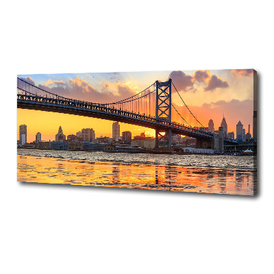 Foto quadro su tela Ponte di Filadelfia
