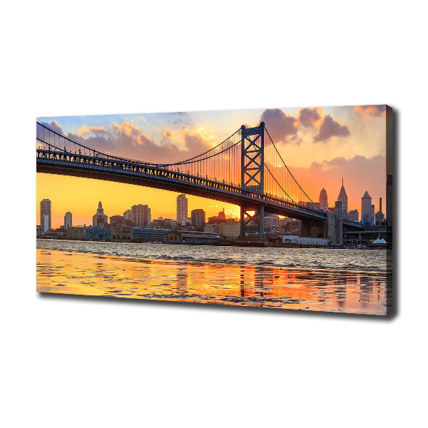 Foto quadro su tela Ponte di Filadelfia