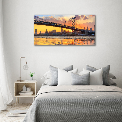 Foto quadro su tela Ponte di Filadelfia