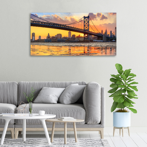 Foto quadro su tela Ponte di Filadelfia