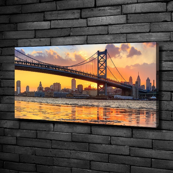 Foto quadro su tela Ponte di Filadelfia