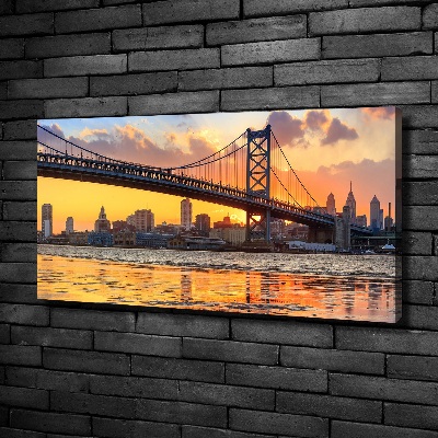 Foto quadro su tela Ponte di Filadelfia