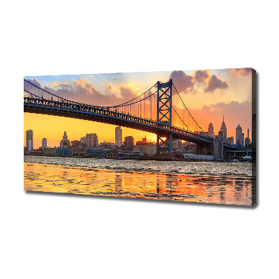 Foto quadro su tela Ponte di Filadelfia