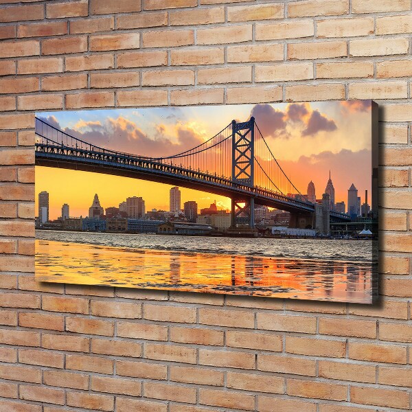 Foto quadro su tela Ponte di Filadelfia