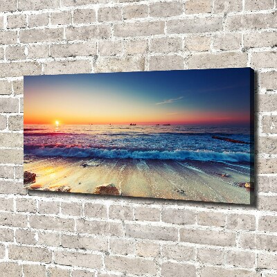 Foto quadro su tela Mare di alba
