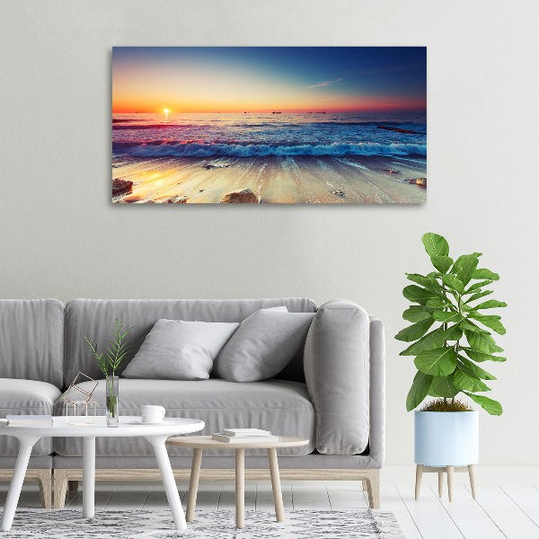 Foto quadro su tela Mare di alba