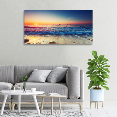 Foto quadro su tela Mare di alba