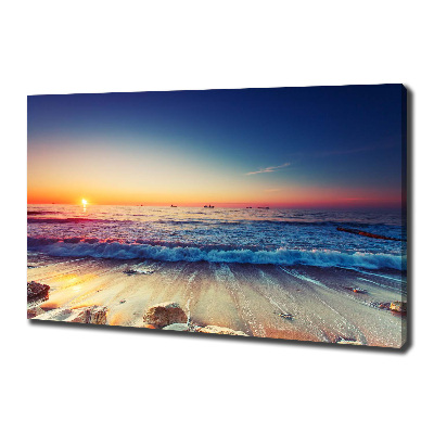 Foto quadro su tela Mare di alba
