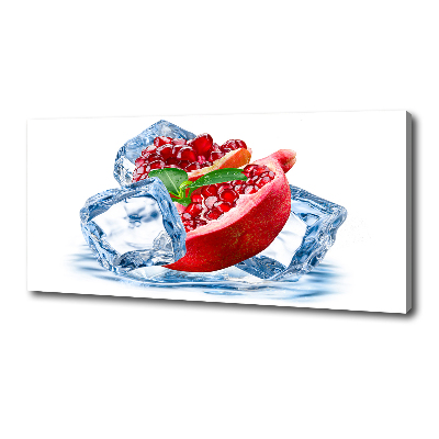 Quadro stampa su tela Melograno con ghiaccio