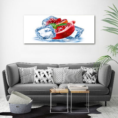 Quadro stampa su tela Melograno con ghiaccio