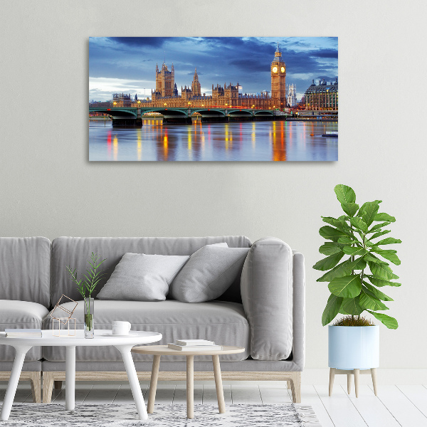 Foto quadro su tela Tamigi Londra