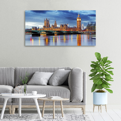 Foto quadro su tela Tamigi Londra