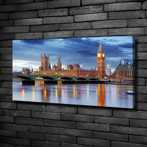 Foto quadro su tela Tamigi Londra