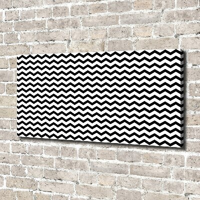 Quadro su tela Zigzag