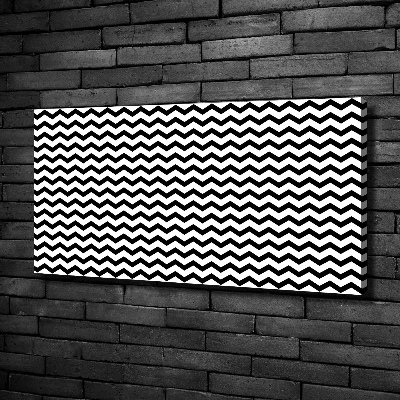 Quadro su tela Zigzag