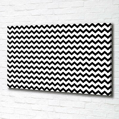 Quadro su tela Zigzag
