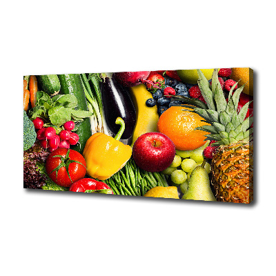 Foto quadro su tela Verdura e frutta