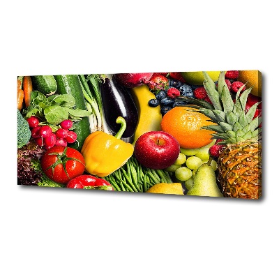 Foto quadro su tela Verdura e frutta