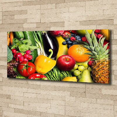 Foto quadro su tela Verdura e frutta