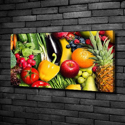 Foto quadro su tela Verdura e frutta
