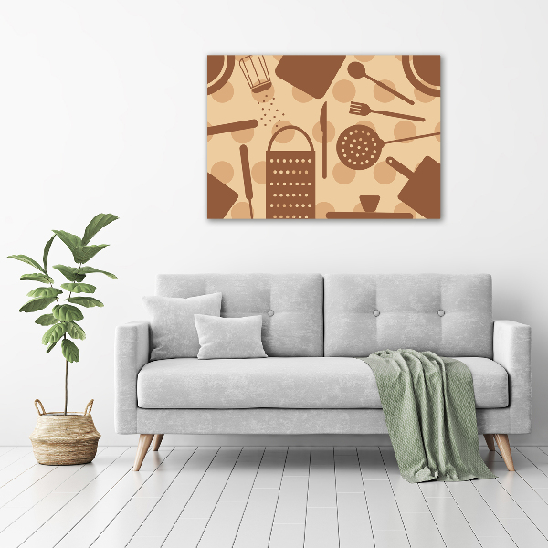 Foto quadro su tela Utensili da cucina