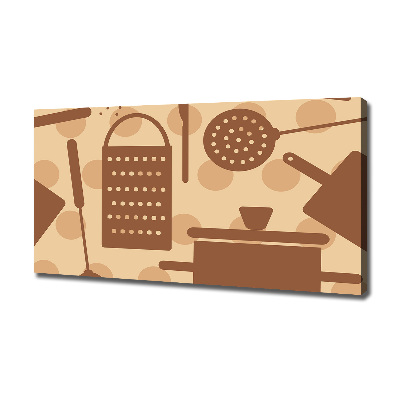 Foto quadro su tela Utensili da cucina