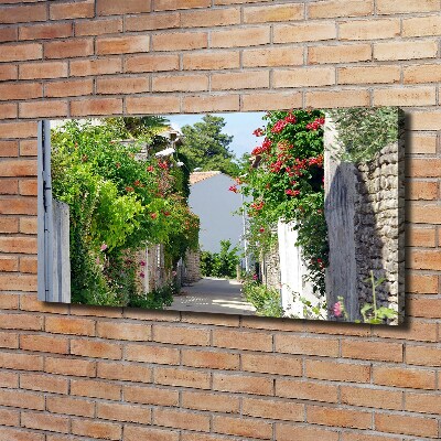 Foto quadro su tela Vicolo corniolo
