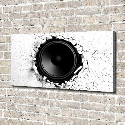 Quadro stampa su tela Altoparlante