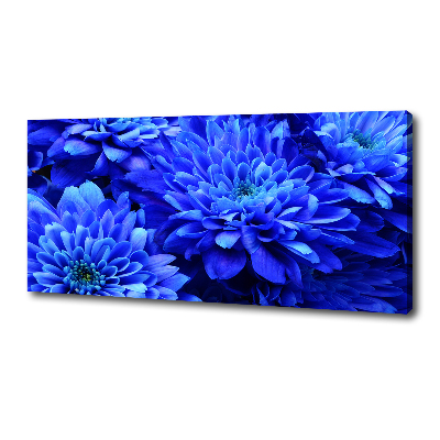 Quadro su tela Aster blu