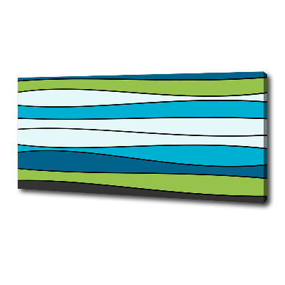 Quadro stampa su tela Strisce colorate